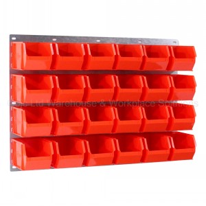 Probin Size 06 Plastic Parts Bins & Wall Panel Set 04
